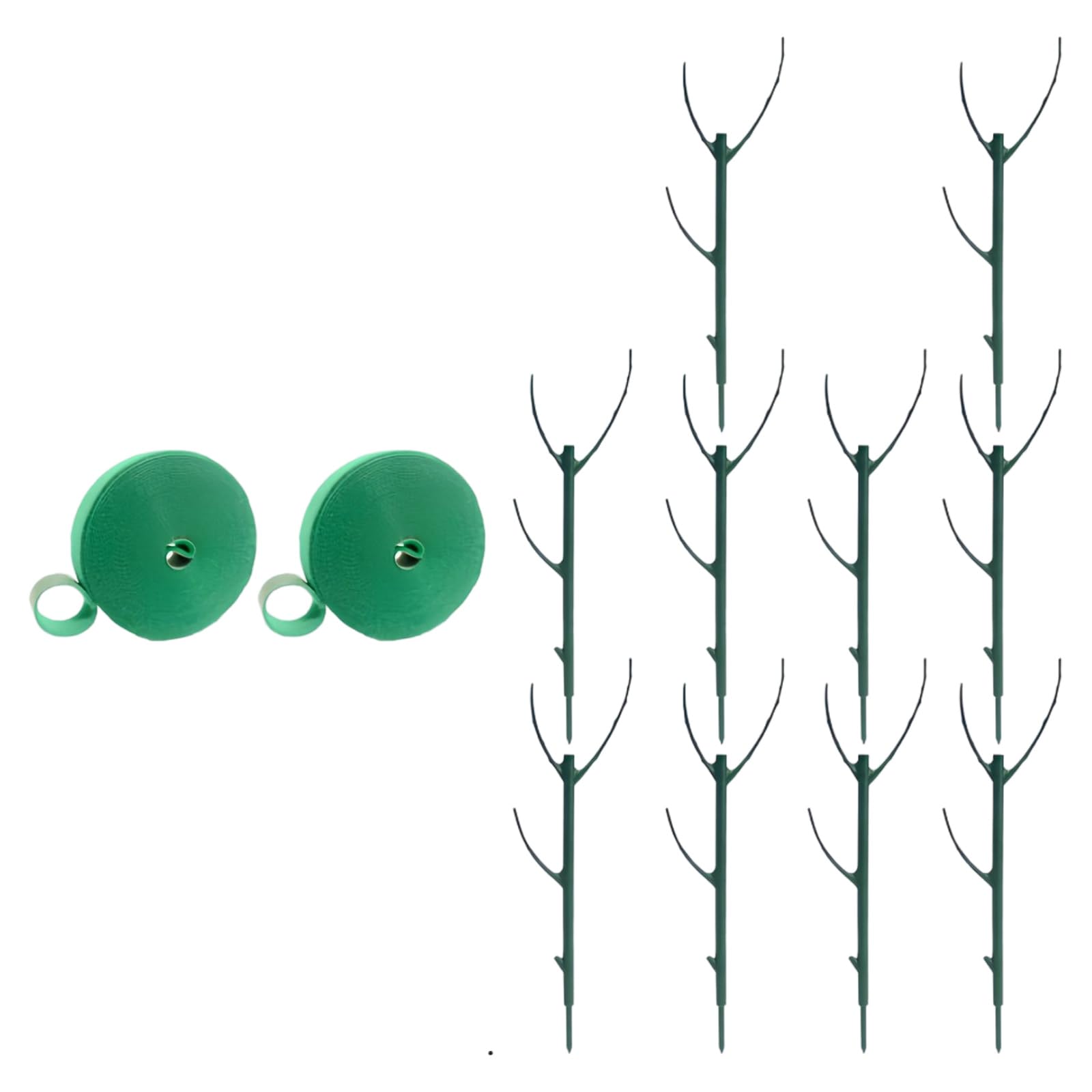 Woedpez Garden Plant Stake for Climbing Structure Holder Stick for Tall Potted Stackable Monstera Stakes