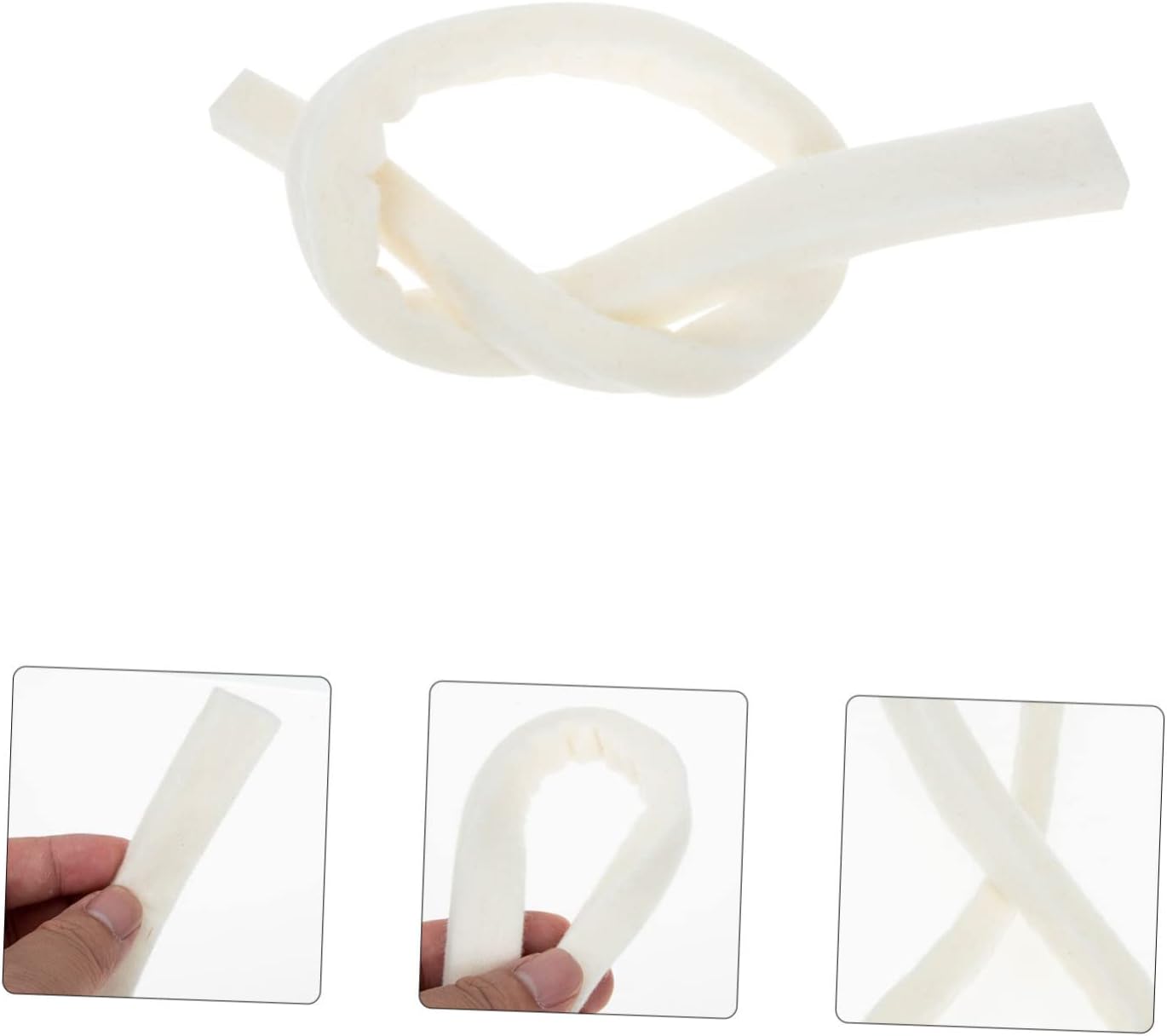 Toyvian 5pcs Wool Mute Strap for Piano Repair Compact Soft Texture Excellent Sound Dampening for Musicians and Performers