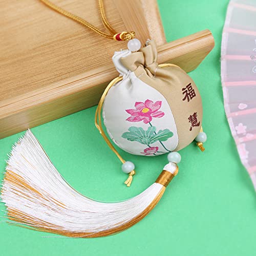 Bolsa de seda para joyas, 4 piezas, saco sachet miniatura 1