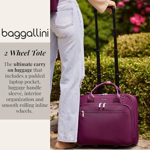 Baggallini Women's 2 Wheel Tote2