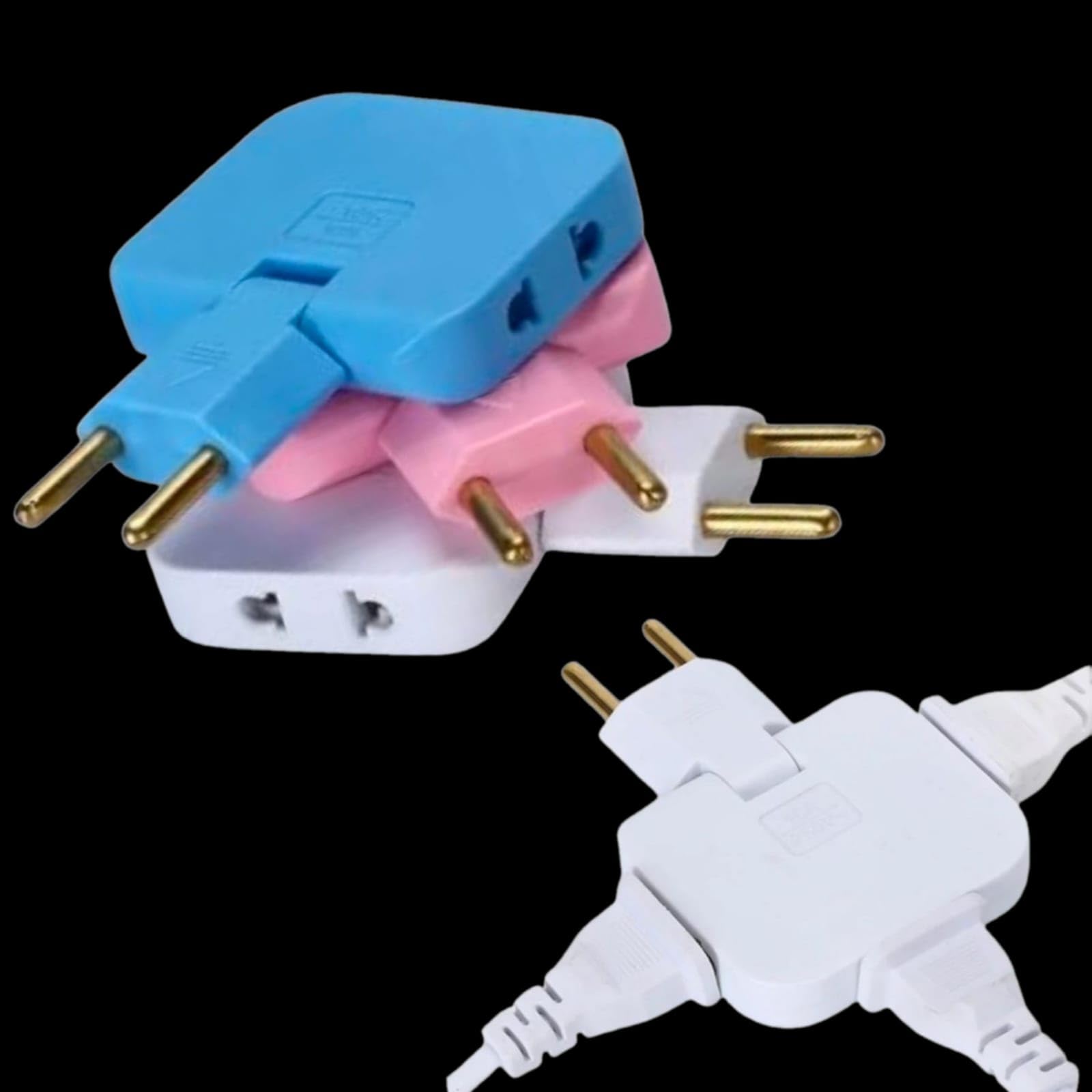 flytouch 3in1 EU Converter Foldable Plug Multi Plug Mini Slim Wireless Outlet Adapter-picture-25