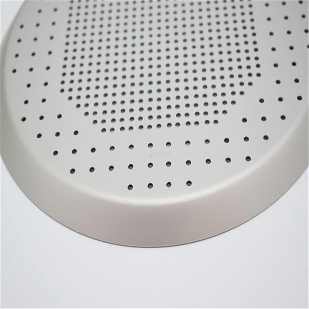 Hole Nonstick Pizza Baking Pan Tray Plate Dishes Holder Bake Ware Baking Tool Accessories Pizza Screen Pan Metal Net