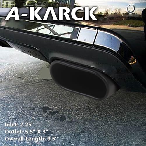 A-Karck B243095R Square Exhaust Tip 2.25 Inch Inlet thumb #5
