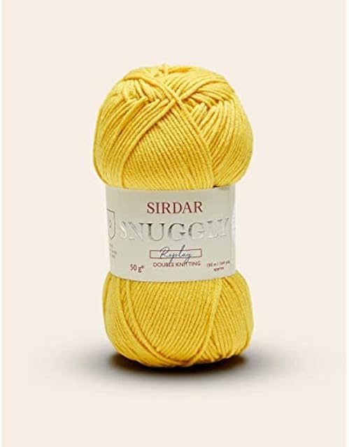Sirdar Snuggly Replay DK Double Knitting, Good As Gold (119), 50g