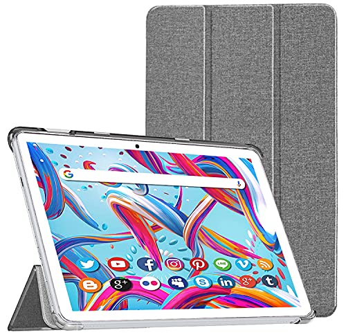 ★【Esperienza di intrattenimento eccezionale】 k108 è dotato di un vivido display capacitivo Full HD IPS G+G Touch (1280*800) da 10,1 pollici con due altoparlanti, connettività Wi-Fi dual-band (2,4 GHz e 5 GHz) e una durata della batteria di 6 ore per riproduzione video. Progettato per un intrattenimento migliorato. esperienza e offre un tablet migliore con connessioni di rete ad alta velocità per navigare sul Web, chat video, giochi, guardare film e programmi TV e altro ancora
