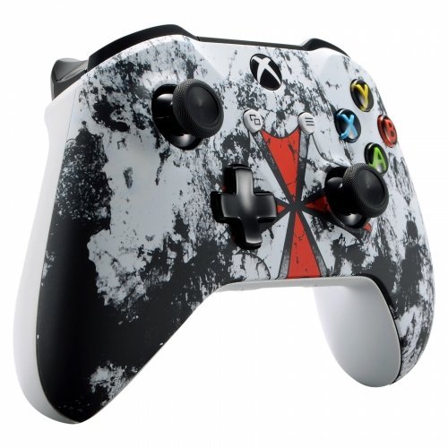 ModdedZone Smart Series X|S Modded Custom Rapid Fire Controller for Xbox One, Series X|S, PC & Mobile - Works on All Shooter Games. Control and Simply Adjust Your mods via Your Phone! Most Advanced modded Controller (Evil)