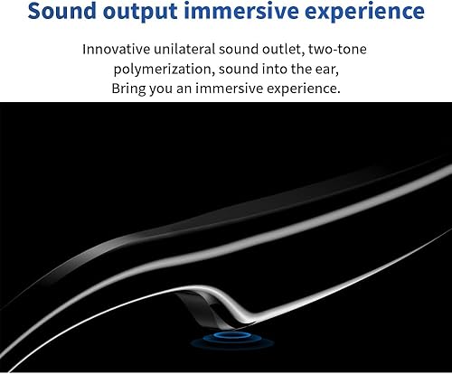 Miniatura 7 de Gafas Bluetooth, gafas de audio inteligentes inalámbricas Bluetooth, sonido de oído abierto con micrófono y altavoces, filtro de luz azul, asistente