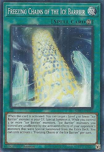 Amazon.co.jp: 遊戯王 SDFC-EN028 氷結界の晶壁 Freezing Chains of