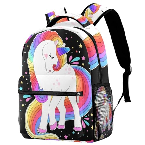 Sac de voyage décontracté grande capacité motif licorne timide