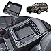 TACORBO Center Console Organizer Compatible with Subaru Forester 2019 2020 2021 2022 2023 2024 Accessories,Armrest Secondary Storage Box ABS Insert Glove Box Tray, Black Trim