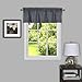 Achim Home Furnishings SYVL14GY12 Sydney Window Curtain Valance, 58" x 14", Grey