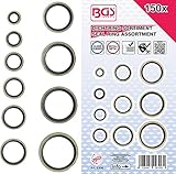 Lieferumfang: 10 Metall-Dichtringe M6 | 10 Metall-Dichtringe M8 | 10 Metall-Dichtringe M10 | 20 Metall-Dichtringe M12 | 20 Metall-Dichtringe M14 | 20 Metall-Dichtringe M18 | 20 Metall-Dichtringe M16 | 20 Metall-Dichtringe M20 | 10 Metall-Dichtringe M22 | 10 Metall-Dichtringe M24