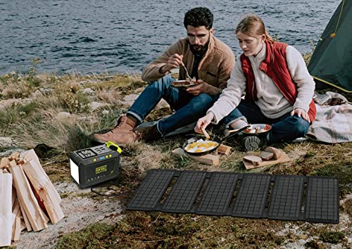 FlexSolar 40W Faltbares Solarpanel Ladegerät mit ETFE