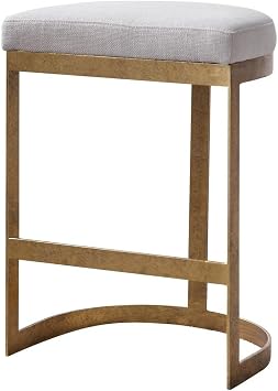 Uttermost Ivanna - 26 inch Counter Stool - 18 inches Wide by 14.5 inches deep