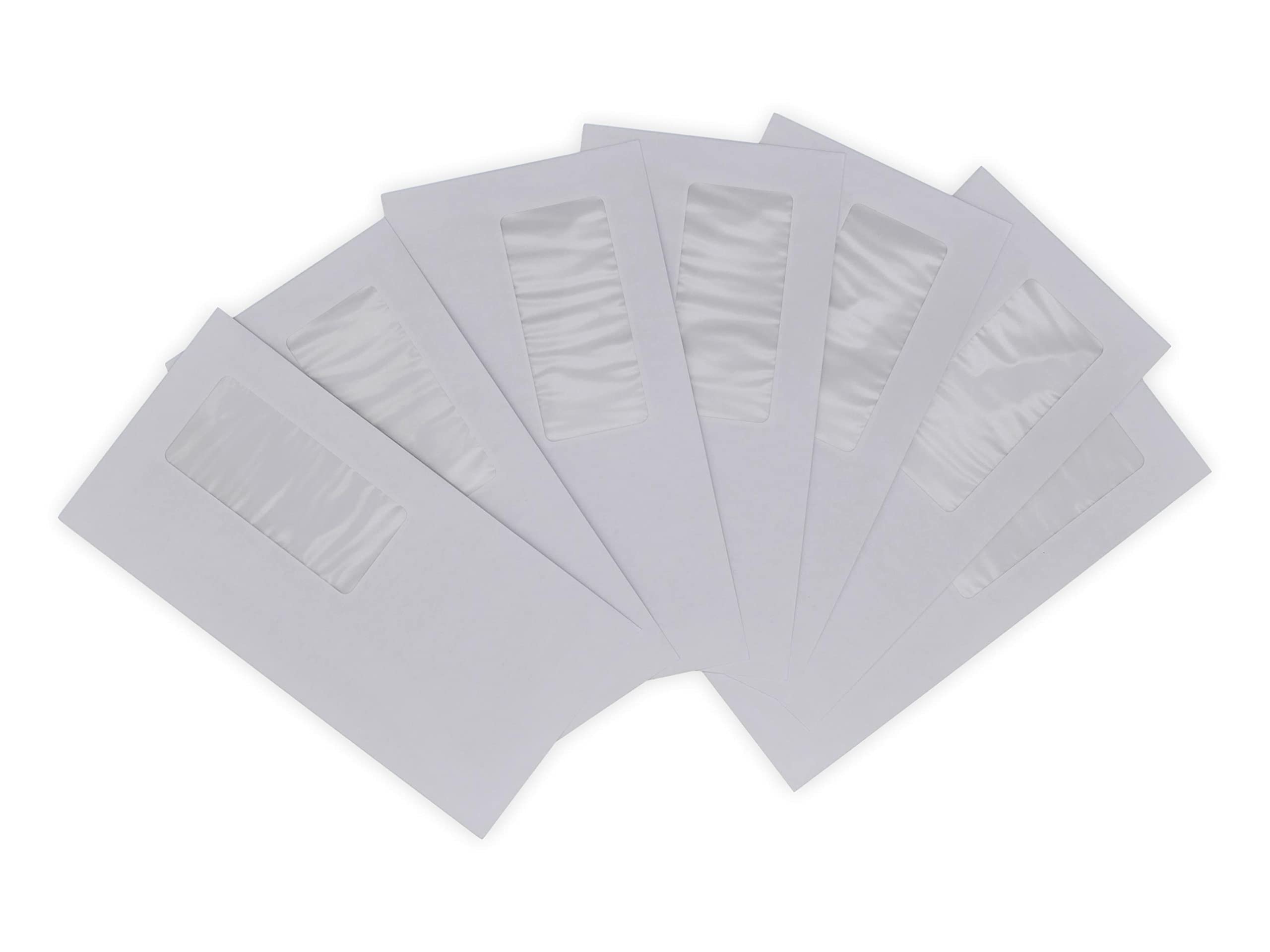 5000 enveloppes DL2 114 x 229 mm patte gommée mécanisable à fenêtre 45 X 100 pour machine mise sous pli automatique agrées Pitney Bowes, carat et compatible toutes mise sous plis