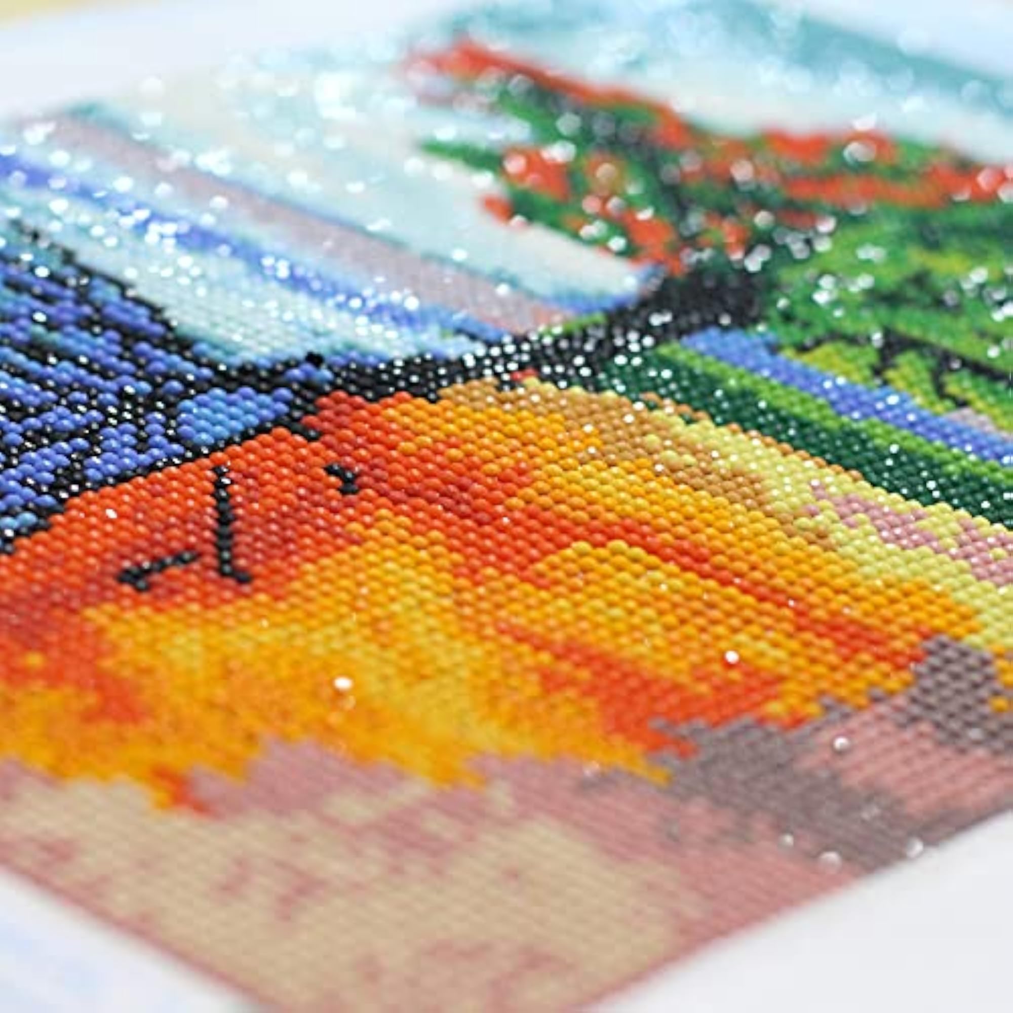 DIY 5D Bear Pattern Resin Mosaic Embroidery Kit