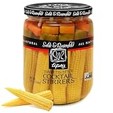 Sable & Rosenfeld Tipsy Cocktail Stirrers, Sweet and Spicy, 16 Ounce