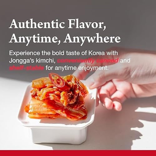 JONGGA Cabbage Fried Kimchi Can + Cabbage Kimchi Can / each 5.64oz(160g) /nKorean Spicy Food, Pack of 6, 33.84 Ounce - Thumbnail 7