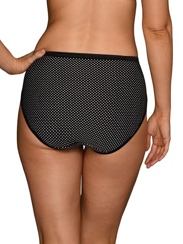 Image of Vanity Fair Women's Illumination Hi Cut Panties, Silky Stretch & Satin Trim