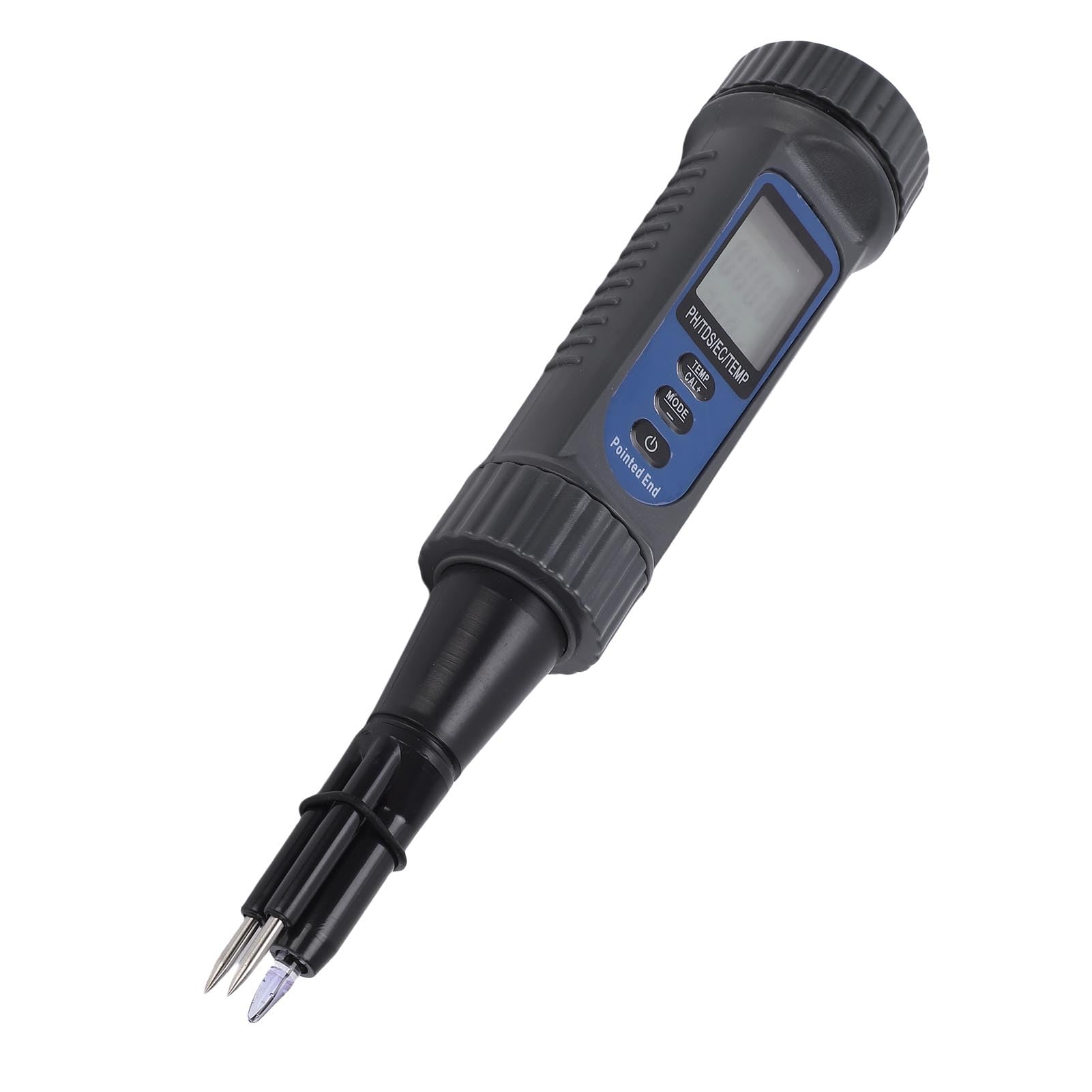 Qcwwy Probador de PH de Masa Madre Medidor de PH 4 en 1 Probador de Temperatura Digital EC TDS de Alta Precisión para Alimentos Queso Carne Tierra Masa Madre Cosméticos Artículos para el Hogar