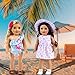 ebuddy 10 Set 18 Inch Doll Clothes - Fashion Outfit Fit for 18 inch Girl Doll (Only Clothesl)
