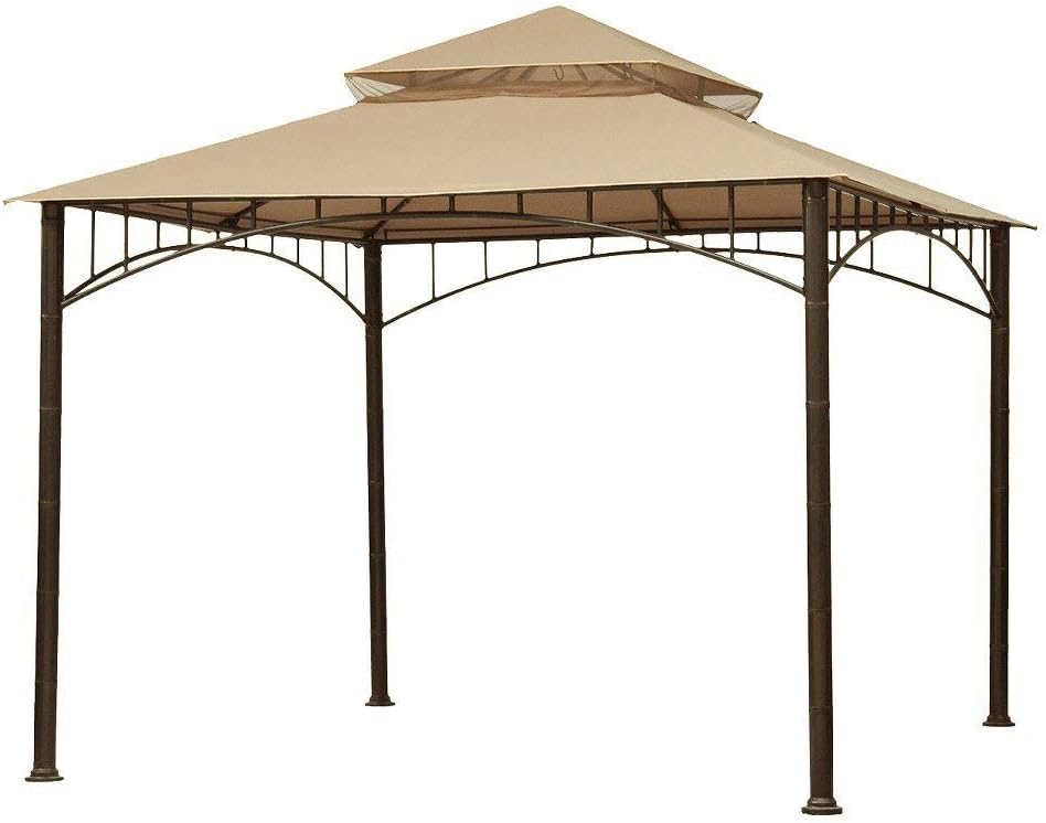 ABCCANOPY Gazebo Replacement Canopy roof for Target Madaga Gazebo (Beige)