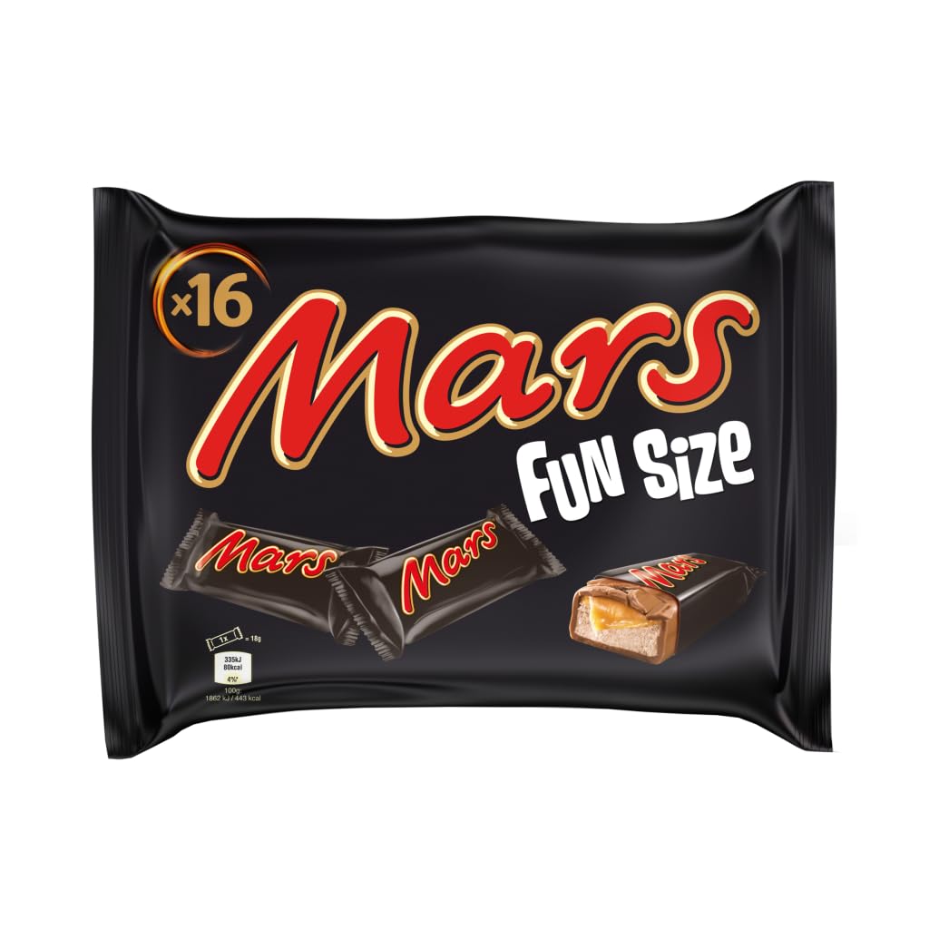 Mars Chocolate Fun Size Bars Multipack 16 x 18g