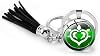 Genshin Impact Vision Keychain,Game Cosplay Keychain Anime Character Keyring Metal Keychains