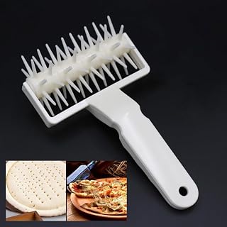 Gitter Teigschneider, Kunststoff Teigroller Gitterwalze Gitterschneider Teigwalze Backen-Werkzeug Plätzchen-Pie Pizza Pastry Rollenscherblock DIY Form（Große 39）