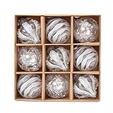Photo Gallery fyrdyn set decorazioni natalizie | 9 pezzi palline appendibili | ciondoli stagionali per vetrine negozi e decorazioni | per casa appartamento aula e attività ricreative Photo Gallery fyrdyn set decorazioni natalizie | 9 pezzi palline appendibili | ciondoli stagionali per vetrine negozi e decorazioni | per casa appartamento aula e attività ricreative