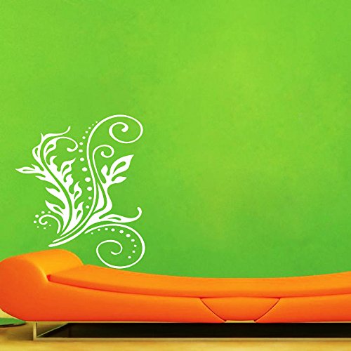 Buy Wall Sticker ' Home Decor' Decals Design Swirl Leaf Wall Sticker