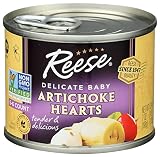 Reese Delicate Baby Artichoke Hearts Non GMO, 7 Ounce (Pack of 12)