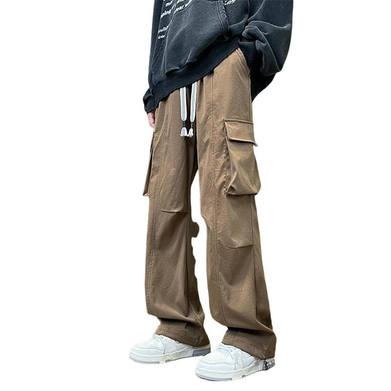 Pantalon cargo d'été léger pour homme idéal pour vacances et balades en jambe droite