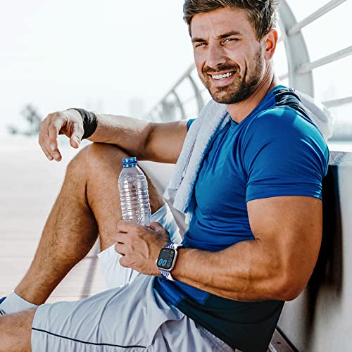 Witzon Compatible With 44Mm Apple Watch Band Series 8 7 41Mm 45Mm Women Men, Breathable Sport Stretchy Nylon Braided Solo Loop Bands For Iwatch Apple Watch Ultra 49Mm Se Series 6 5 4 3 38Mm 40Mm 42Mm #TOP4