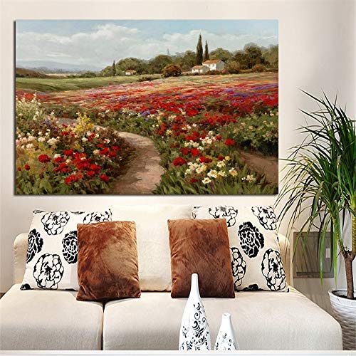 Impression sur toile Monet premium 60x90cm texture haute définition - 4