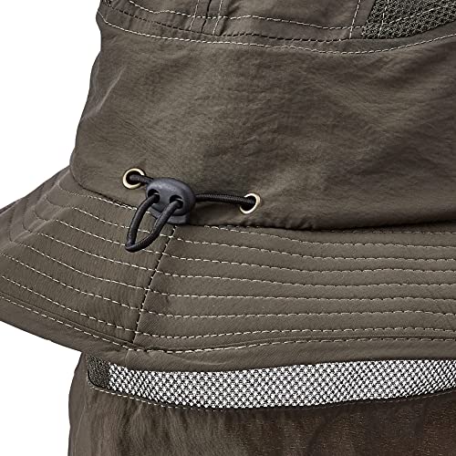 Fishing Hat Bucket Hat With Neck Flap And Upf 50+ Sun Protection For Men And Women-Green #TOP2