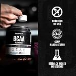Jacked Factory BCAA Powder (Fermented) - 6g Branched Chain Essential Amino Acid Supplement for Improved Muscle Recovery, Reduced Fatigue, Increased Strength, Muscle Growth - 30 Servings, Fruit Punch - Image 4