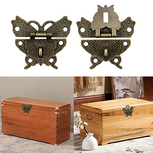 Oupados Hasp con Chiusura a Forma di Farfalla