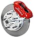 NEW WILWOOD FULL FRONT DISC BRAKE KIT, 11" ROTORS, RED DYNALITE CALIPERS, PADS,COMPATIBLE WITH 1979-1986 CAMARO, IMPALA, FIREBIRD, BONNEVILLE, OLDS 88, CUSTOM CRUISER, LESABRE