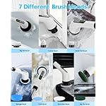 Electric Spin Scrubber for Cleaning Bathroom: Cordless Power Shower Scrubber - Electric Cleaning Brush for Tile Tub - Image 5
