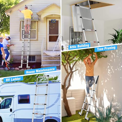 Telescoping Ladder 15.5 Ft