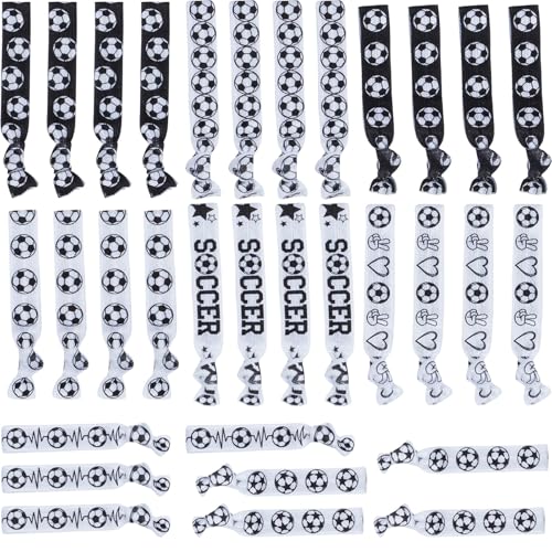 YKW 32 Pack Soccer Headbands