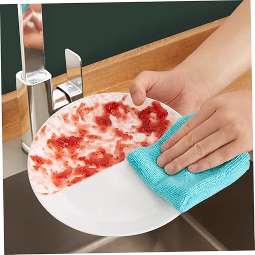 Lingettes en microfibre jetables : lot de 60 chiffons en 3 boîtes de couleurs