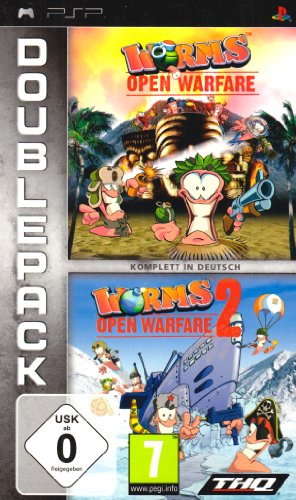 Worms - Open Warfare 1 + 2 Doppelpack - [PSP]
