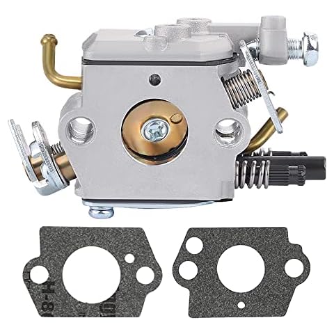 503283110 C1Q-EL24 Carburetor with Gasket Compatible for husqvarna 123C 123L 123LD 223L 223R 322C 322L 322R 323C 323L 325C 325CX 325L 325LX 326C 326L 326LX String Trimmer Jonsered GC2125 GT2125 Carb Cover