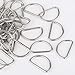 150 Pieces Metal D Rings 1 Inch Multi-Purpose Non Welded D Ring for Purse, Keychains Belts, Dog Collar, Buckle Strap Sewing Accessories