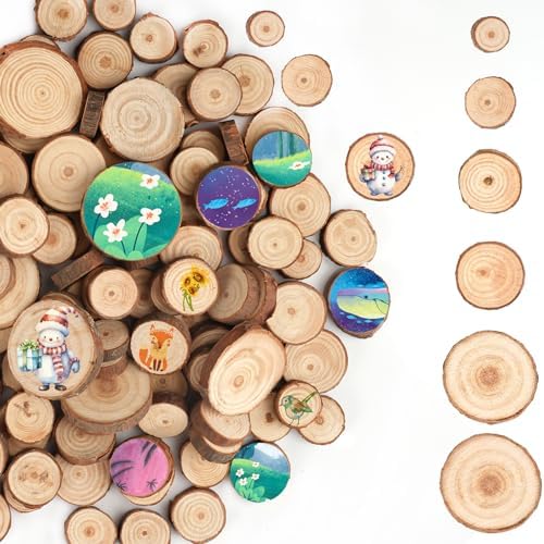 Ensemble 30 Cercles En Bois L'artisanat Idéal Création