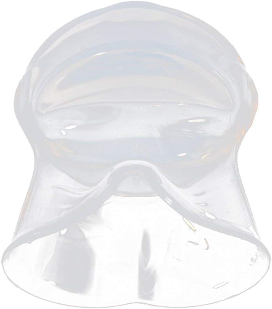 Anti Snoring Tongue Retaining Device Snoring Stopper Tongue Sleeve Silicone (1pcs, Clear)