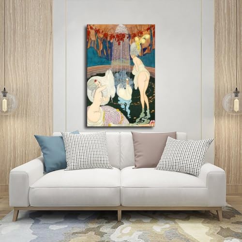 Impression toile The Ladies Gerda Wegener grand format - 5