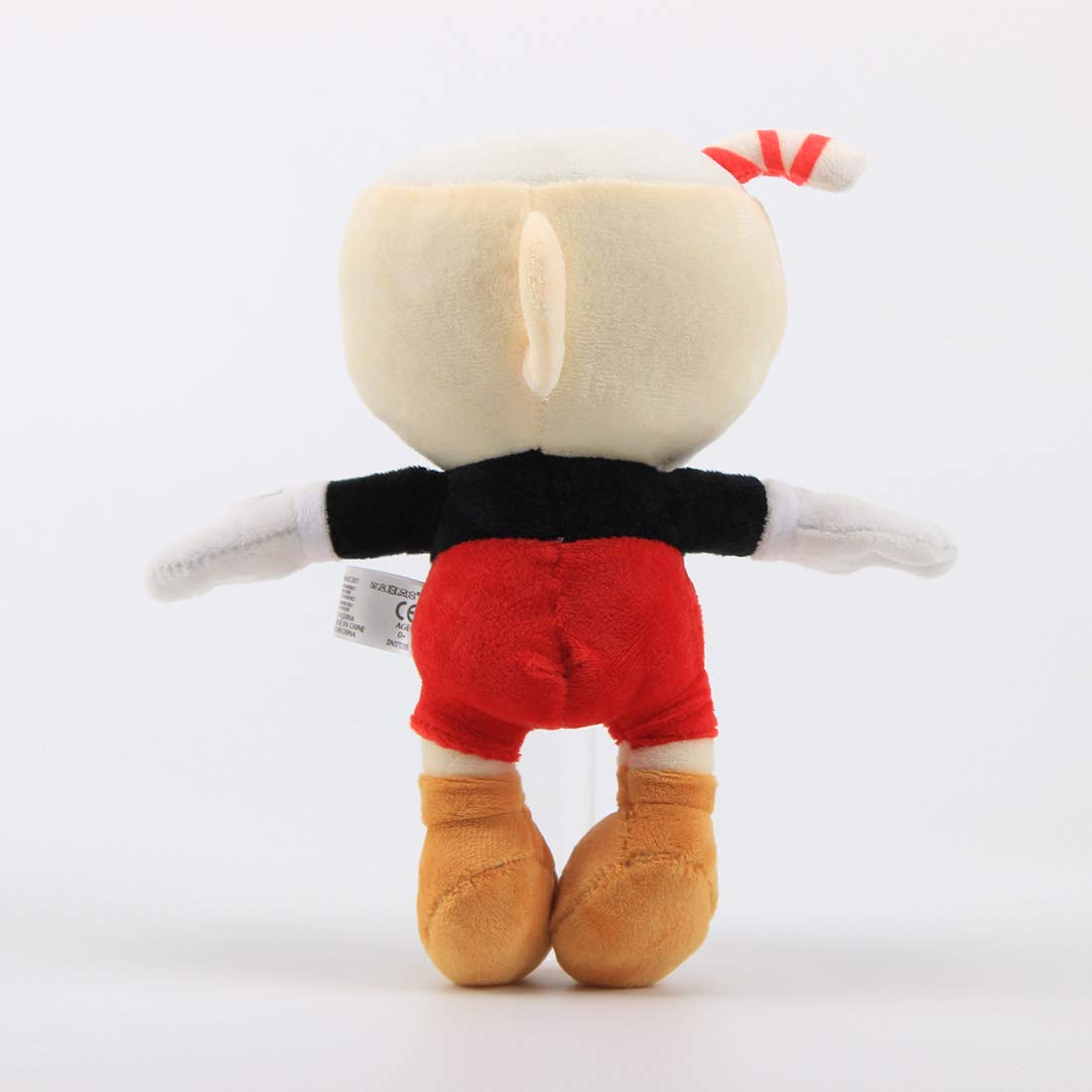 Peluche Puphead Ghost Cagney Carnantion Devil Boss peluche bambola giocattolo regalo (rosso)